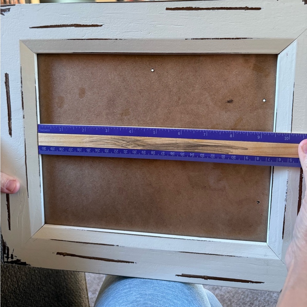 Rustic Cream Photo Frame - Picture 6 of 6